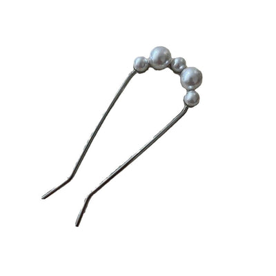 Women's Elegant U Shape Alloy Plating Hairpin