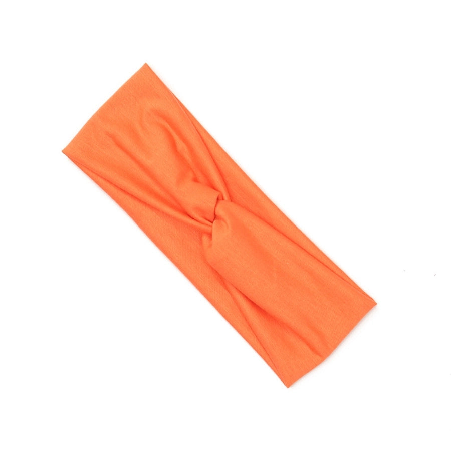 New Adult Plain Cross Headband Knotted Polyester Women's Hair Band Daily Wash Face Hair Band Hair Band