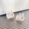 Beautiful Mini Acetate Rabbit Grip Stylish Graceful Simple High Sense All-Matching Elegant Hair Clips Hair Accessories Headwear for Women