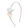 sweet star bow knot silk hair band
