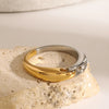 Jewelry Basic Simple Style Classic Style Splicing 304 Stainless Steel Rings