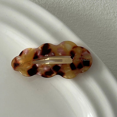 Women's IG Style Fairy Style Geometric Color Block Acetic acid sheets Metal Hair Clip