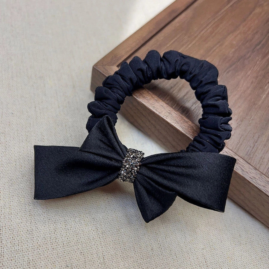 High-end Refined Butterfly Hairband Simple Internet Celebrity Hair Accessories Back Head Spring Clip Chain Rhinestone Hand Rhinestone