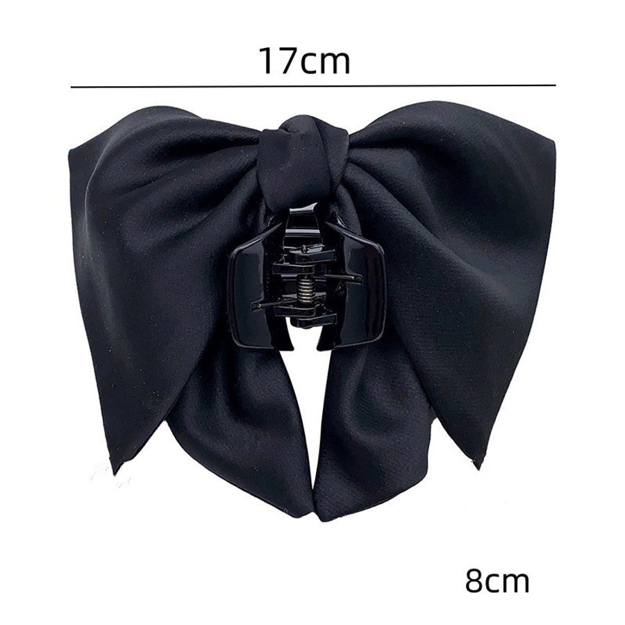 Women's Simple Style Bow Knot Cloth Hair Claws
