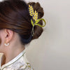 modern style grain alloy plating hair claws