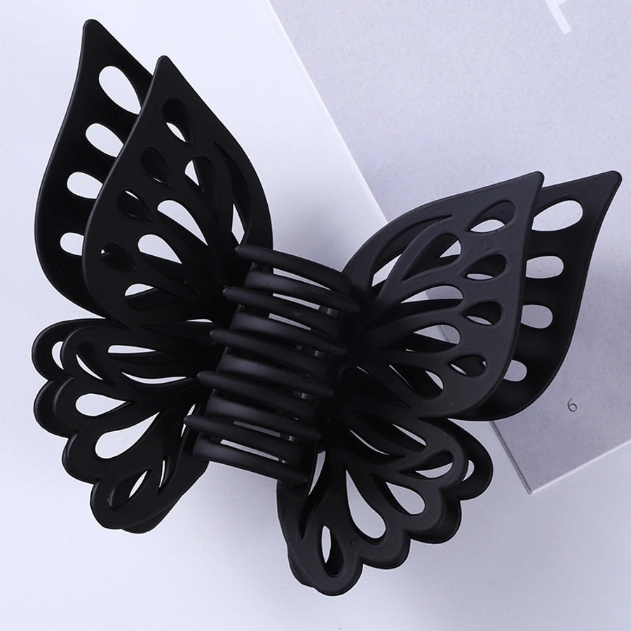 fashion butterfly plastic hair claws