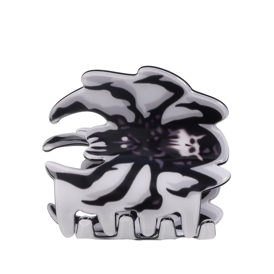 Halloween Hip-Hop Funny Women's Cat Spider Skull PVC Hair Claws