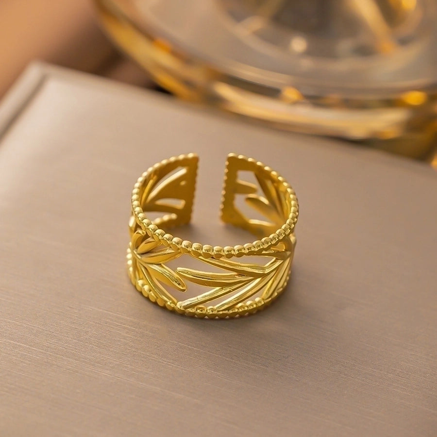 Jewelry Sweet Bow Knot Titanium Steel Plating Rings