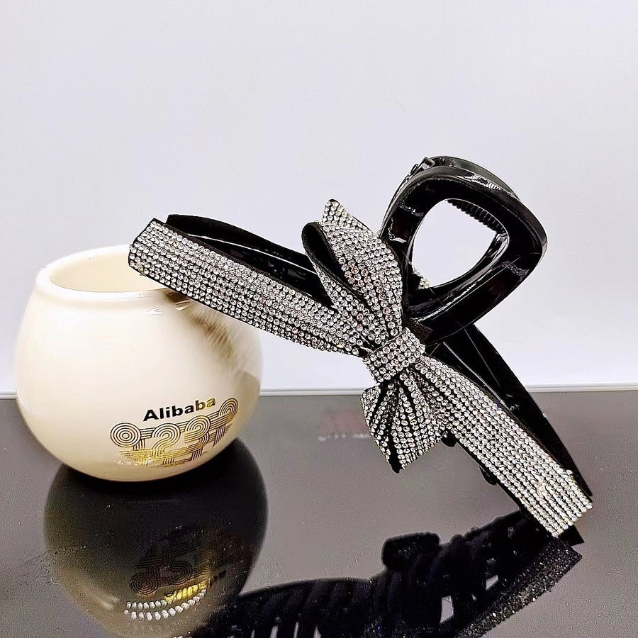 Women's Simple Style Classic Style Color Block Alloy Rhinestone Inlay Rhinestones Hair Claws