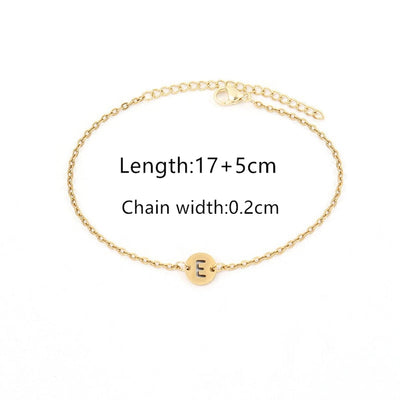 Elegant Simple Style Classic Style Letter 201 Stainless Steel 304 Stainless Steel Bracelets In Bulk