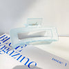 simple style solid color  ps handmade hair claws 1 piece