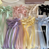 Women's Y2K Preppy Style Sweet Bow Knot Cloth Metal Hair Clip