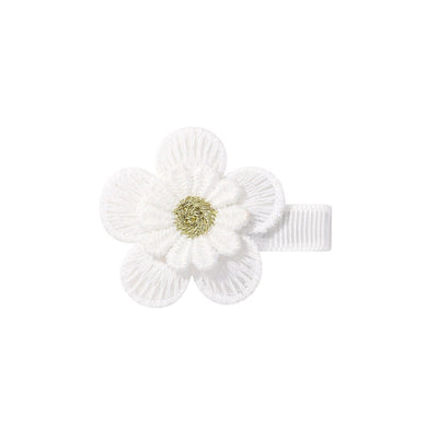 Kid'S Sweet Flower Cloth Hair Clip