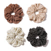 fashion polka dots cloth hair tie 1 piece