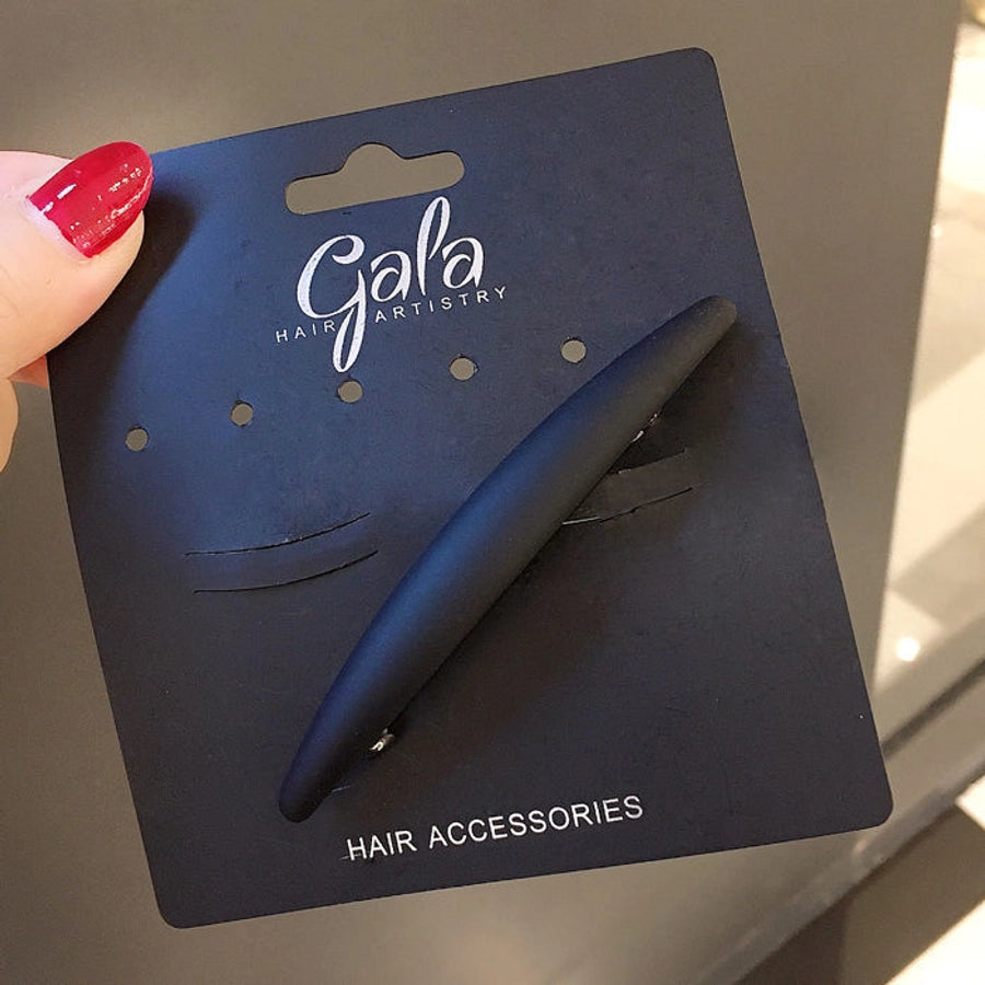 Korean-style fine half-hair simple hair clip clip head clip spring clip horizontal clip ponytail clip bangs clip