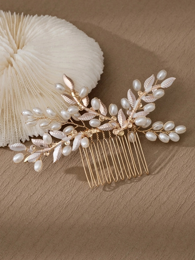 retro leaf alloy insert comb