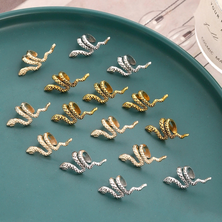 Women's Basic Modern Style Classic Style Snake Alloy Plating hair buckle