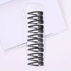 Women's Girl'S Simple Style Triangle Solid Color Iron Hair Clip