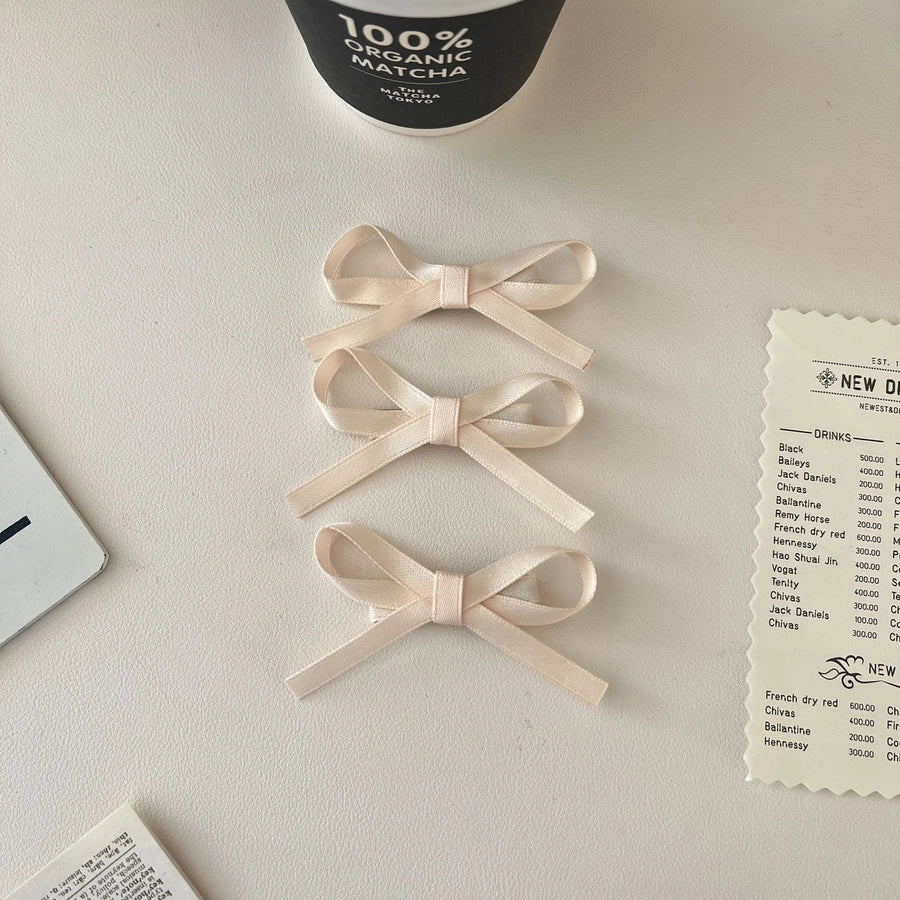 Women's Simple Style Bow Knot Cloth Hair Clip