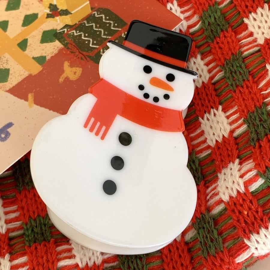 Christmas Cute Women's Christmas Hat Christmas Tree Santa Claus Arylic Hair Claws