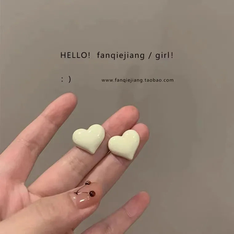 1 pair fashion geometric plating alloy ear studs