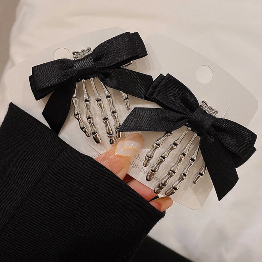 original design bow knot metal handmade hair clip