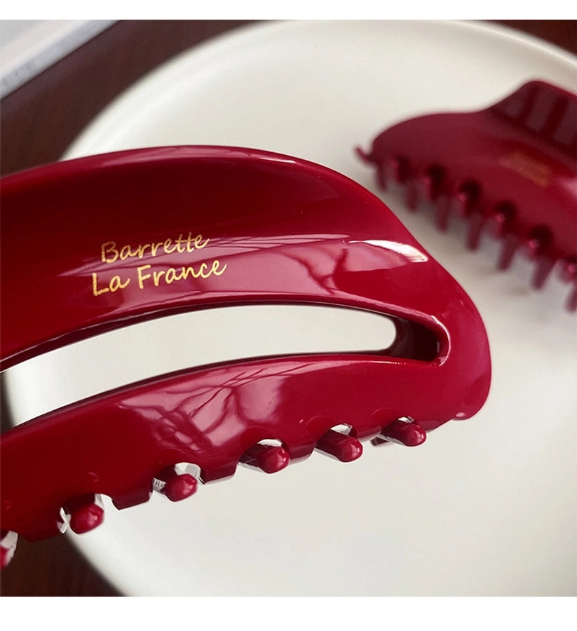 simple style letter acetic acid sheets hair claws