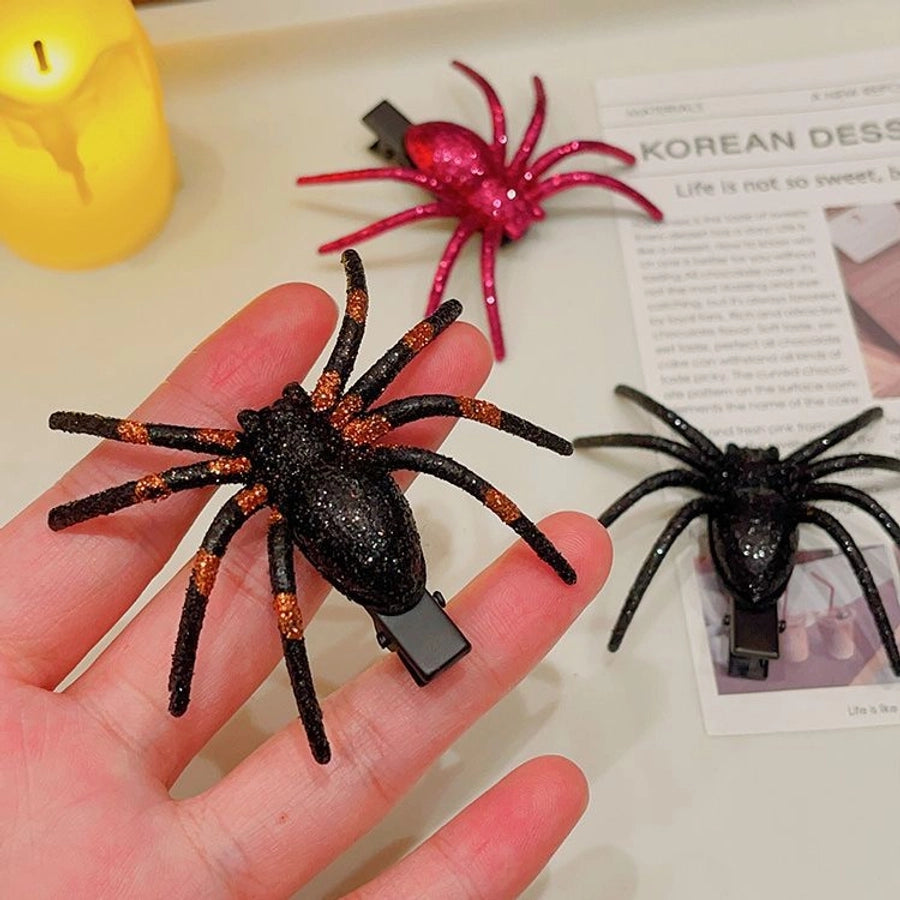 Women's Exaggerated Spider Mixed materials Hair Clip