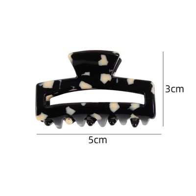 fashion geometric acetic acid sheets hair claws