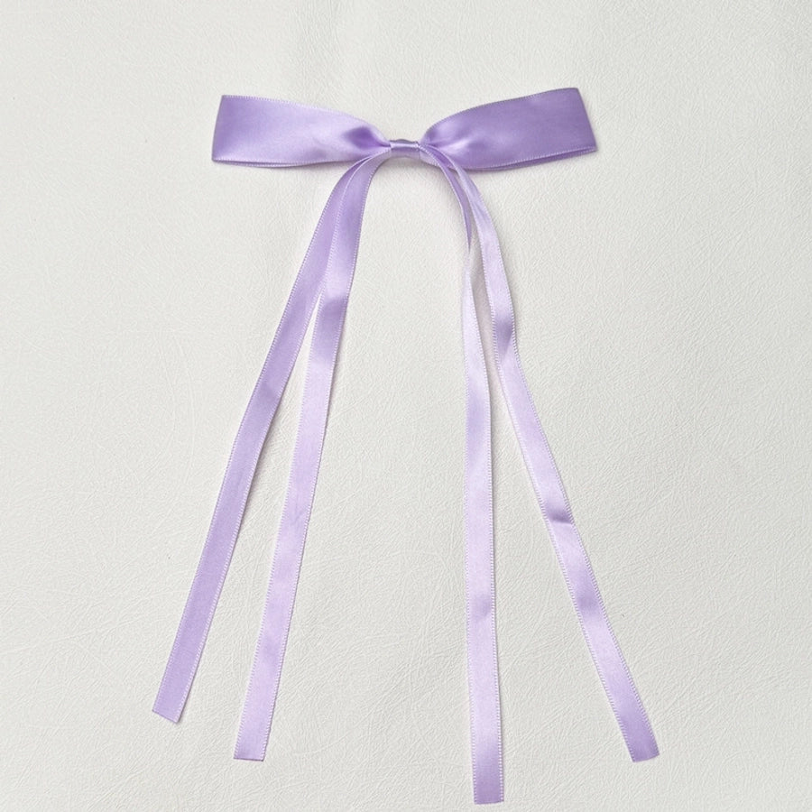 2.5cm polyester multi-color girl ribbon bow hairpin Lady temperament double ribbon duckbill clip top clip hair accessories