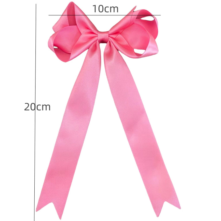 Kid'S Sweet Bow Knot Mixed materials Handmade Hair Clip