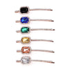 New Korean Style Crystal Rhinestone Clip Women's Back of Head Clip Broken Hair Clip Elegant Elegant Hair Accessories