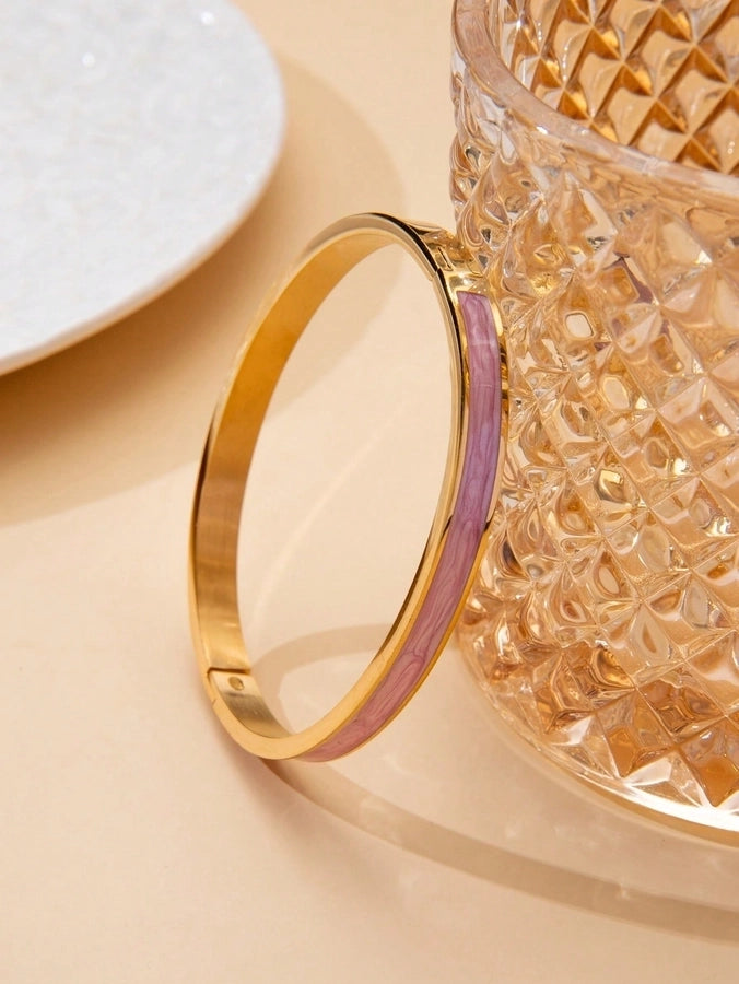 Casual Business Simple Style Geometric 304 Stainless Steel  Bangle