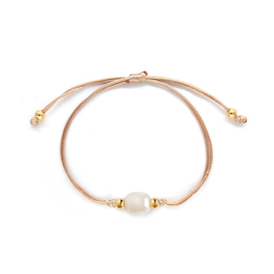 Freshwater Pearl Copper Heart Shape Pearl Bracelets
