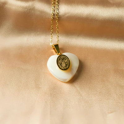 Jewelry Retro Religion Human Virgin Mary 304 Stainless Steel Diamond Plating Pendant Necklace