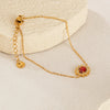 Simple Style Geometric 304 Stainless Steel cable chain Bracelets In Bulk