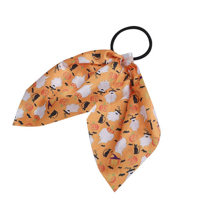 Halloween Exaggerated Women's Pumpkin Ghost Hair Tie