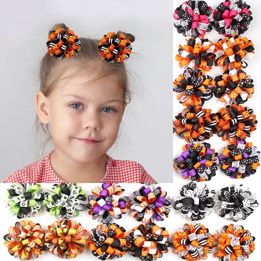 Halloween Sweet Simple Style Girl'S Flower Hair Clip