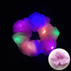Women's Casual Simple Style Round Dots Solid Color Cloth Hair Tie