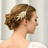 simple style leaf alloy hair band 1 piece