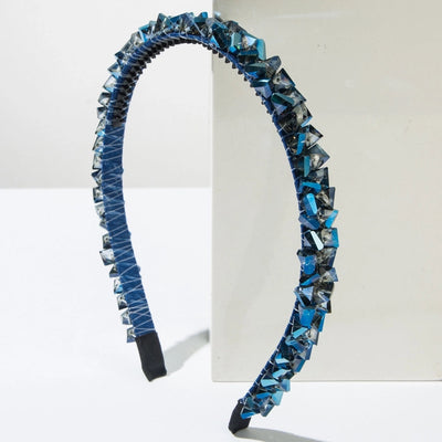 Women's Casual Elegant Multicolor Alloy Cloth Inlay  Hair Band