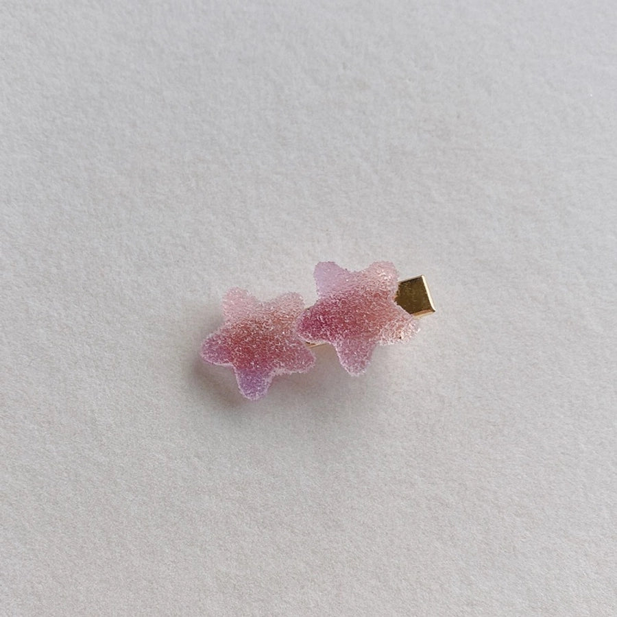 Korean version of the new imitation candy love stars hairpin hairband small cute rubber band headdress baby accessories