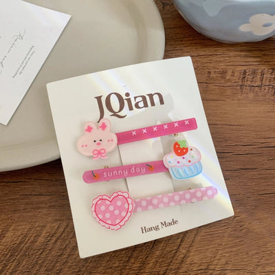 Women's Cute Cartoon Arylic Hair Clip