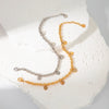 Casual Vacation Sweet Twist 304 Stainless Steel 14K Gold Plated Bracelets In Bulk