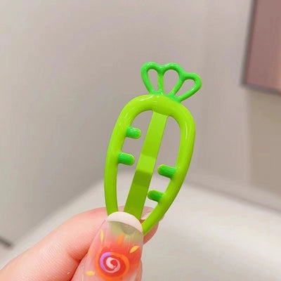 Women's Cute Solid Color Alloy Hair Clip