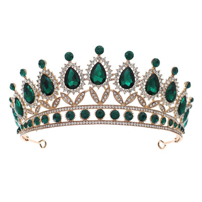 women's fashion crown rhinestone diamond