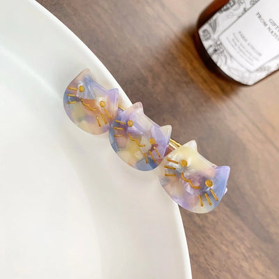 Women's Cute Cat Acetic acid sheets Hair Clip