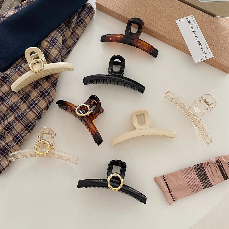 Women's IG Style Korean Style Geometric Plastic Hair Claws