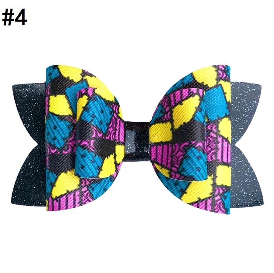 Girl'S Casual IG Style Solid Color Bow Knot Handmade Hair Clip