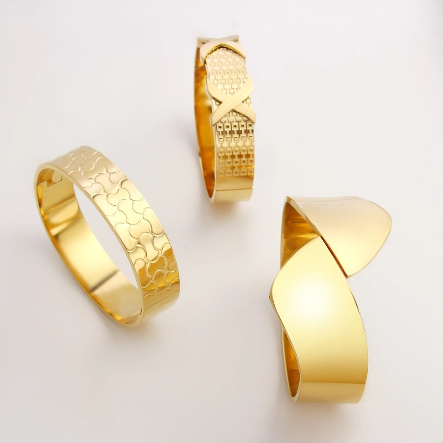 IG Style Simple Style Geometric 304 Stainless Steel  Bangle